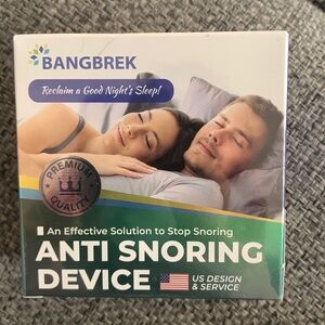 Never used/never opened ANTI-SNORING MOUTH PIECE